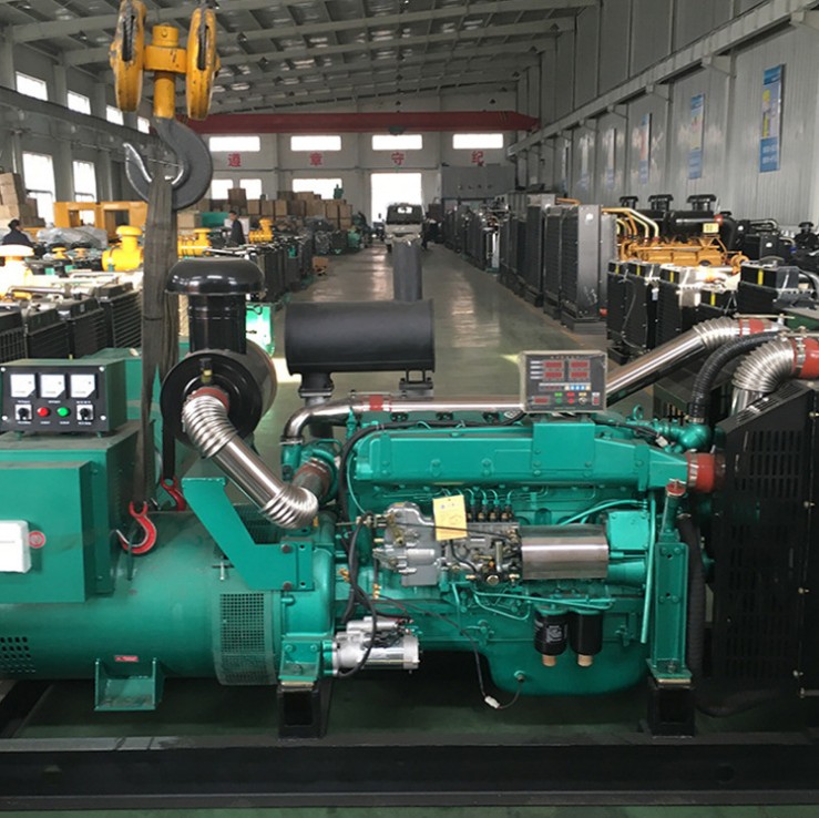 江西宜春賽利達(dá)科技公司安裝明邦100kw濰柴發(fā)電機(jī)一臺