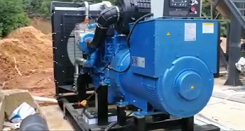 益陽砂石廠明邦500kw發(fā)電機(jī)順利安裝調(diào)試完成視頻！